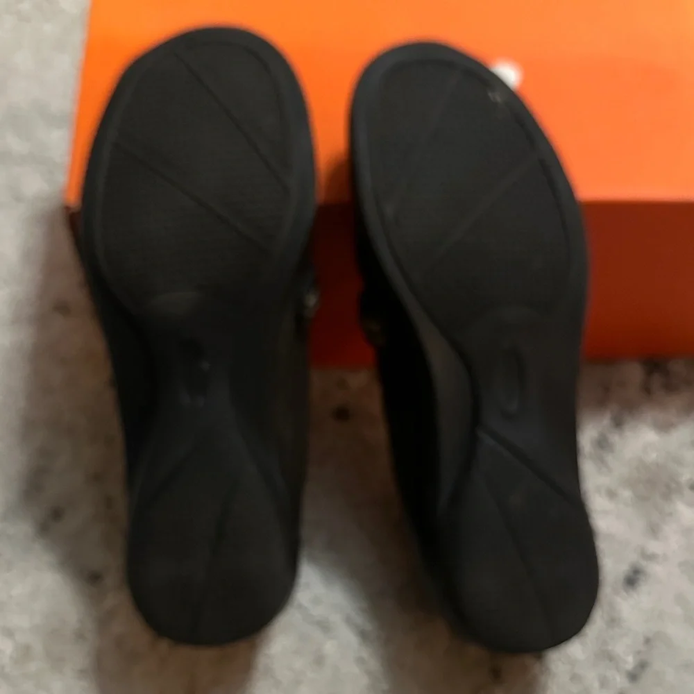 Naturalizer Black Leather Dress Mary Jane Women’s Shoes Size 6 1/2 M - Picture 5 of 6